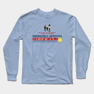 IT Crowd - Emergency Services Long Sleeve T-Shirt